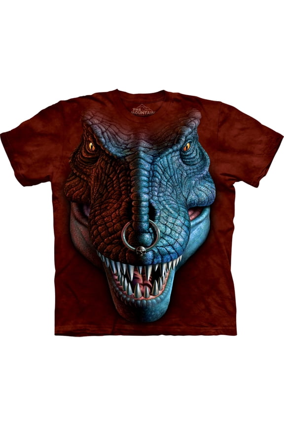 Tyrannosaurus Rex Face Kids T-Shirt - Kids Medium