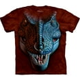 thumbnail image 1 of Tyrannosaurus Rex Face Kids T-Shirt - Kids X-Large, 1 of 1