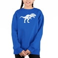 thumbnail image 1 of Tyrannosaurus Rex - Girl's Word Art Crewneck Sweatshirt, 1 of 3