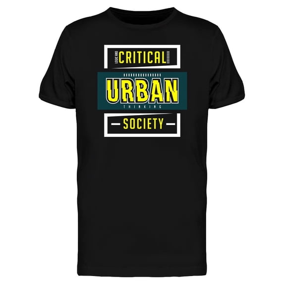 Critical Urban Society Graphic Tee Men's -Image by Shutterstock