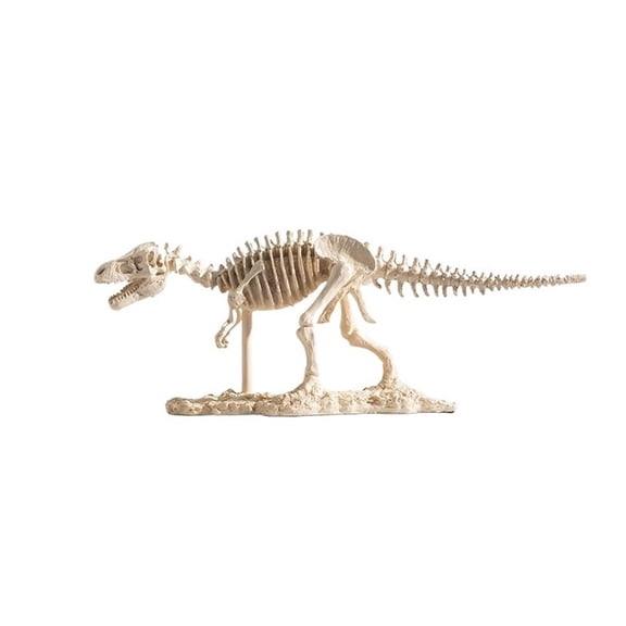 Tyrannosaurus Rex Skeleton Sculpture Resin Dinosaur Fossil Decor Educational Collectible Figurine