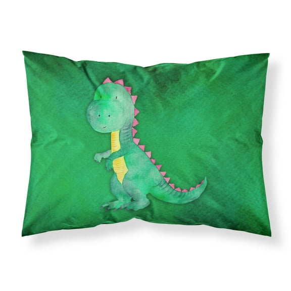 Tyrannosaurus Rex Watercolor Fabric Standard Pillowcase