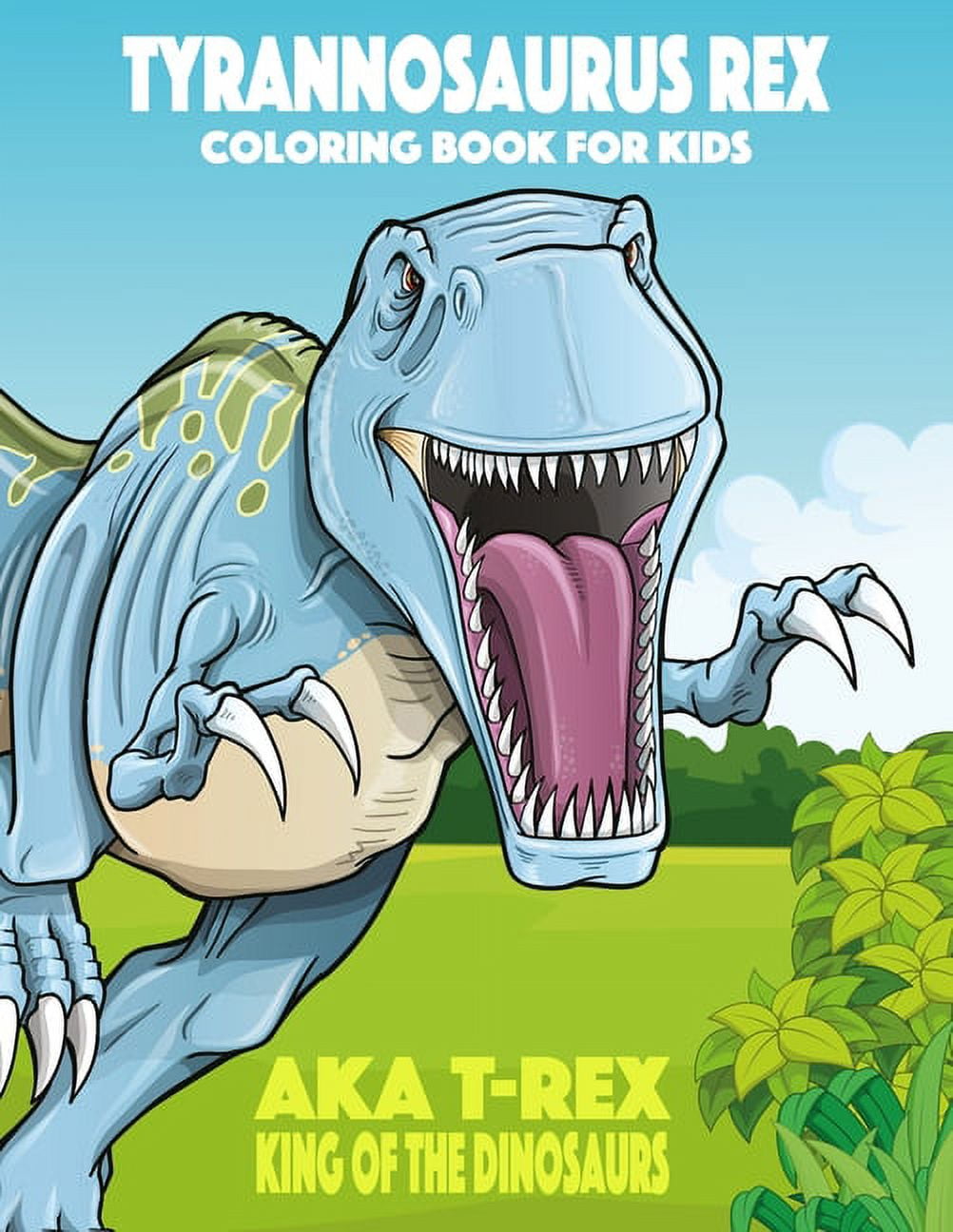 Let's Color Amazing Dinosaur: Big Dinosaur Coloring Books For Kids Ages 4-8  . Great Gift For Boys & Girls (Paperback)