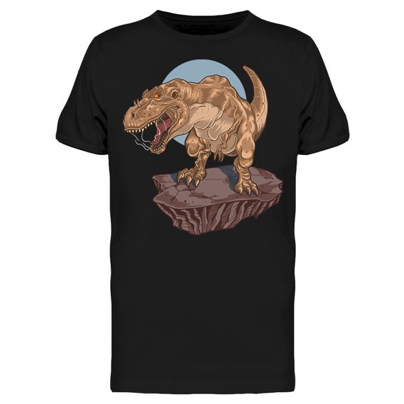 Tyranosaurus Rex Jurrasic Age  T-Shirt Men -Image by Shutterstock, Male XX-Large