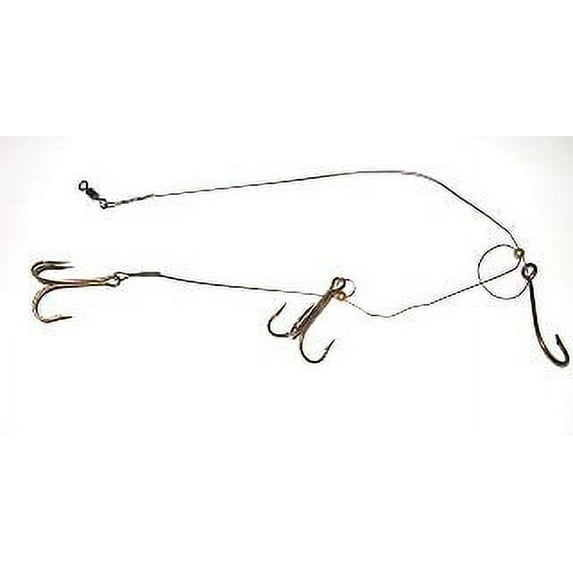 Tyrant Tackle Quick Strike Adjustable Fishing Rig, 24"
