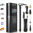 Tyre Inflator Portable Air Compressor, Cordless Tyre Inflator Electric