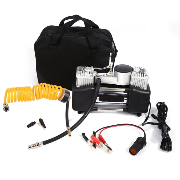 Tyre Inflator Portable Mini Air Compressor 150PSI Car Tyre Inflator Kit Pressure Pump 12V Compact Heavy Duty Inflatable for Vehicles