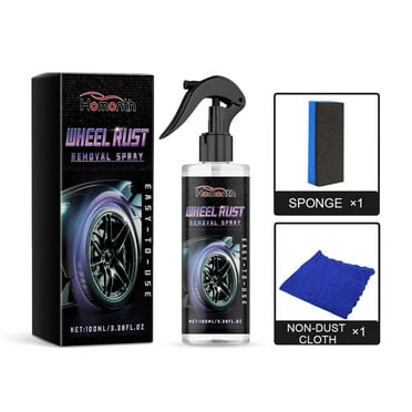 Tyre Rust Remover Deals! ESULOMP Wheel Rust Removal Spray Rust Remover for Car Car Rust Remover 100ml