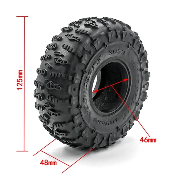 Tyre,Tires 90047 Cc01 4pcs 1/10 Scx10 Tires 1.9inch 4pcs 90046 90047 Cc01 Car Tires 1.9inch Crawler Scx10 90046 90047 Car Buzhi 1/10 4 Scx10 4pcs Ment 1/10 Ment 1/10 4 C Ler Rubber