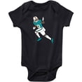 thumbnail image 1 of Tyreek Hill Dolphins Peace Sign Baby 1 Piece, 1 of 1