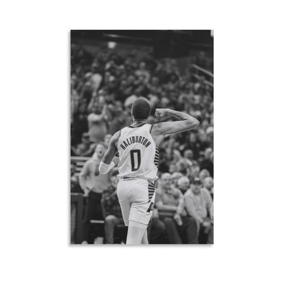 Tyrese Haliburton Poster Canvas Poster Picture Print Canvas Poster Wall Paint Art Posters Decor Modern Home Artworks Gift 20x30inch(50x75cm)