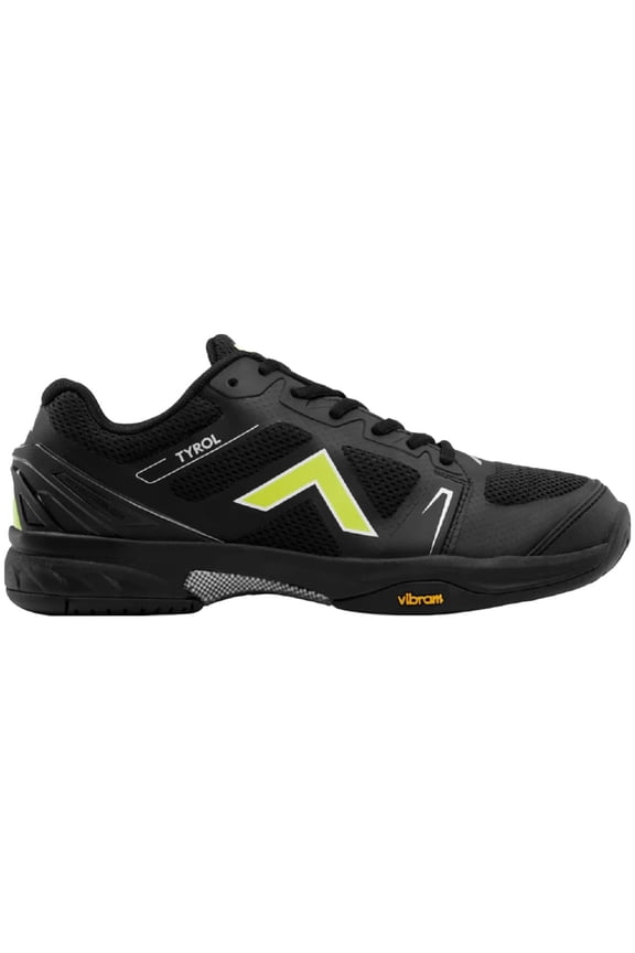 Men's Drive-V Pro Pickleball Shoes, Black/Lime (Men's US Size 7)