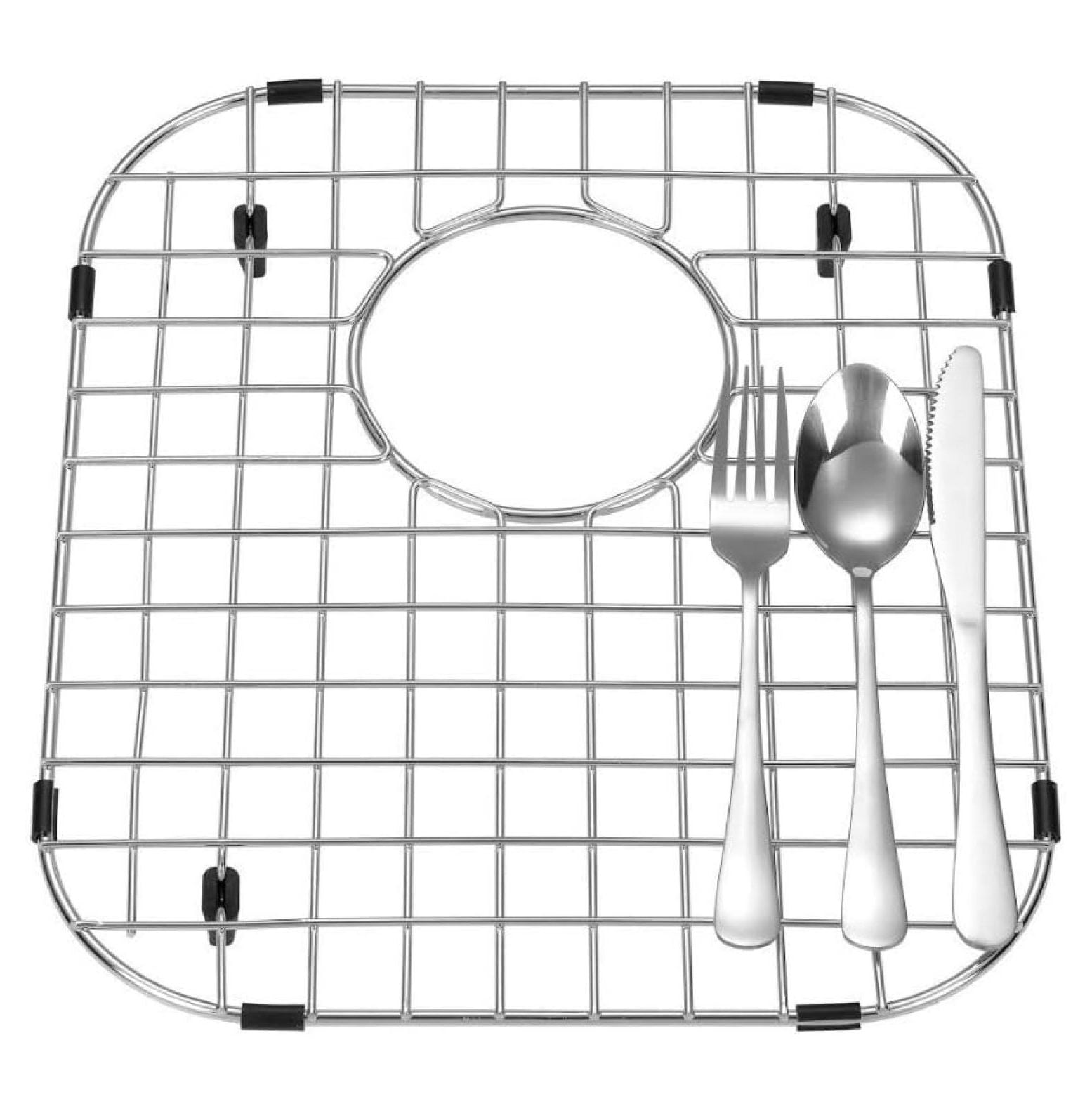 Starstar Stainless Steel Kitchen Sink Bottom Grid Protector Rack - 14 X 11 Inches - View #8