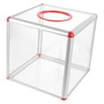 Tyslan Raffle Supplies Container Ticket Raffle Box Box Box Aluminum