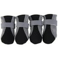 thumbnail image 1 of Tysmin 4 Piece Set Of Pet Dog Shoes With Non Slip Soft Sole Breathable Mesh And Adjustable Strap Boots, 1 of 2