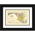 thumbnail image 1 of Tyson 14x10 Black Ornate Wood Framed with Double Matting Museum Art Print Titled - Maryland Maryland Geological - Tyson 1873, 1 of 4
