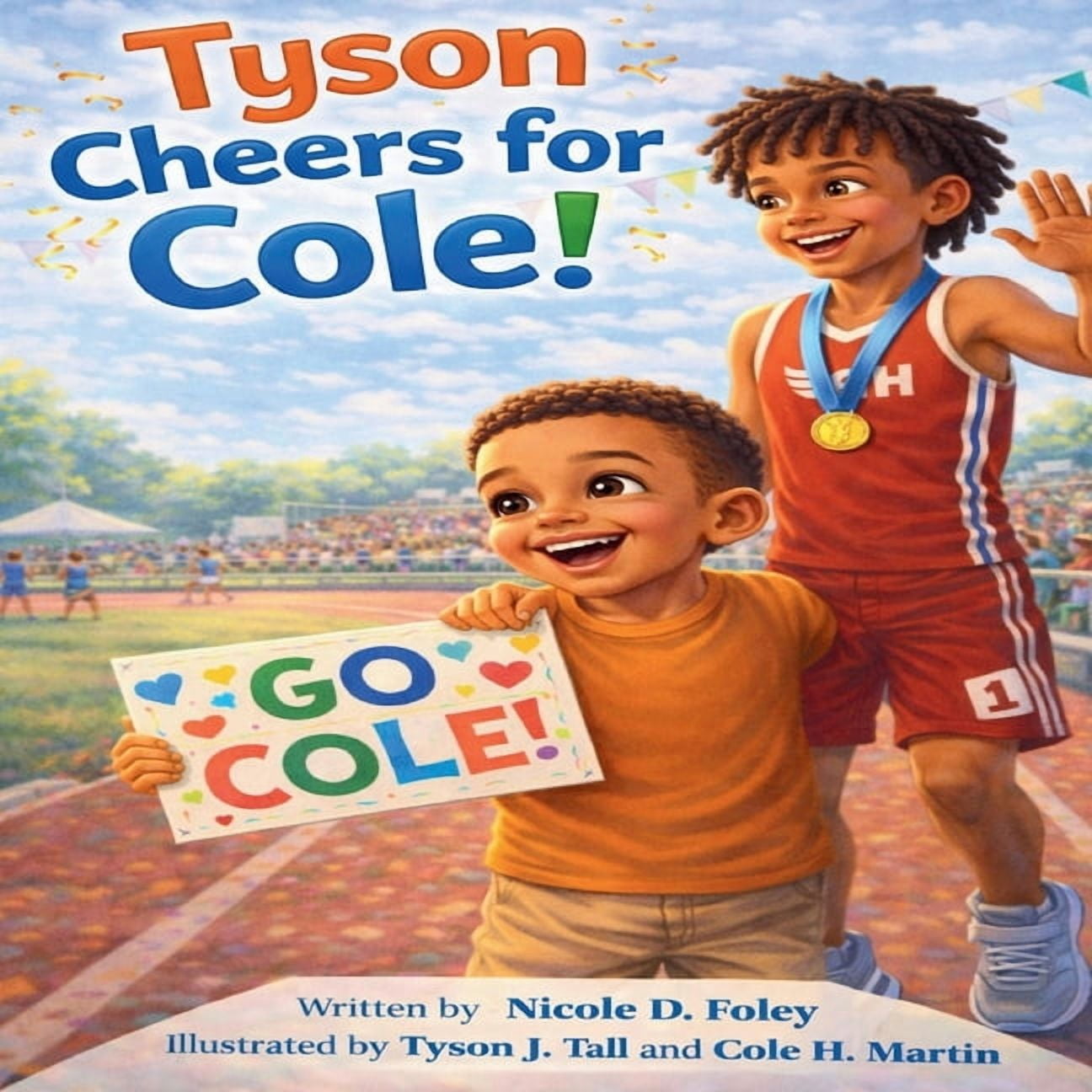 Tyson's First Track Practice Tyson Cheers For Cole, (Paperback)