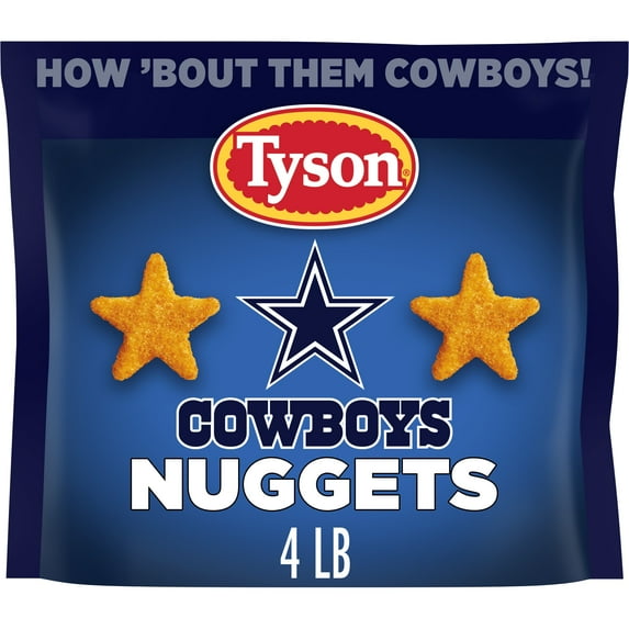 Tyson Cowboys Chicken Nuggets, 64 oz (Frozen, Fully Cooked)