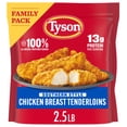 thumbnail image 1 of Tyson Southern Style Chicken Breast Tenderloins, Family Pack, 40 oz (Frozen, Fully Cooked), 1 of 13