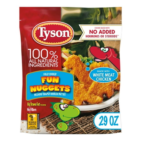 Tyson Fully Cooked Chicken Nuggets, 2 lb Bag (Frozen)