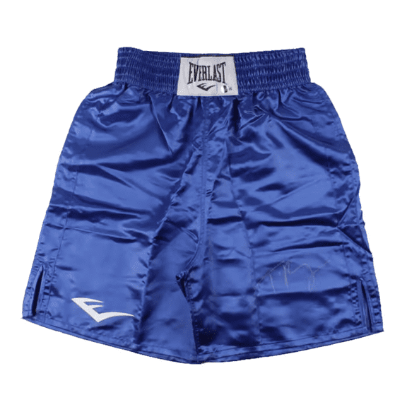 Tyson Fury Signed Everlast Boxing Trunks with Beckett COA