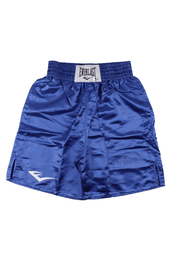Tyson Fury Signed Everlast Boxing Trunks with Beckett COA