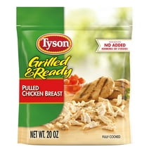 Tyson Grilled & Ready Pulled Chicken Breast, 22 oz Bag (Frozen)