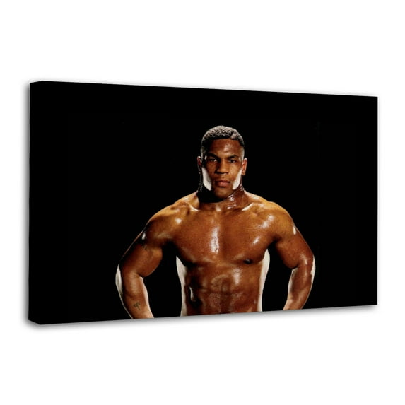 Tyson Heavyweight Champion Boxing Sports Posters Art Print Wall Photo Paint Poster Hanging Picture Family Bedroom Decor Gift 12x18inch(30x45cm)