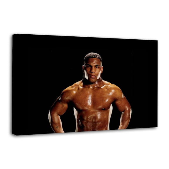 Tyson Heavyweight Champion Boxing Sports Wall Art Picture Painting Poster Canvas Print Posters Artworks Bedroom Living Room Decor 24x36inch(60x90cm)