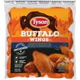 thumbnail image 1 of Tyson Uncooked Buffalo Style Seasoned Chicken Wings, 2.5 lb Bag (Frozen), 1 of 13