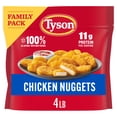 thumbnail image 1 of Tyson White Meat Chicken Nuggets, Family Pack, 64 oz (Frozen, Fully Cooked), 1 of 13