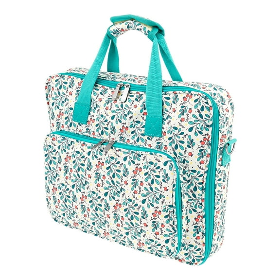 Threns Embroidery Floss Organizer,Portable Cross Stitch Organizer Bag,Sewing Totes with Pocket,Oxford Cloth Embroidery Storage for Sewing Kit Tools