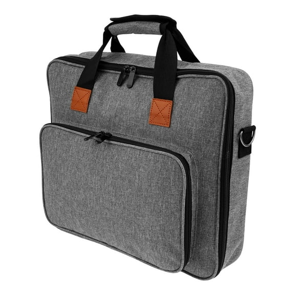 Threns Embroidery Floss Organizer,Portable Cross Stitch Organizer Bag,Sewing Totes with Pocket,Oxford Cloth Embroidery Storage for Sewing Kit Tools