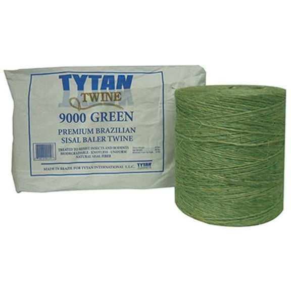 Tytan International SBT72GRTY Premium Brazilian Sisal Baler Twine - 7.200 ft.- Green