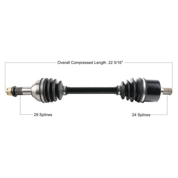 Tytaneum Rear Left Right CV Axle CAN-7059