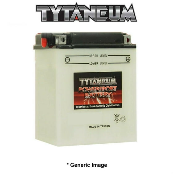 Tytaneum Tytaneum Ps Battery Yb10L-B, W/Acid Yb10L-Bfp