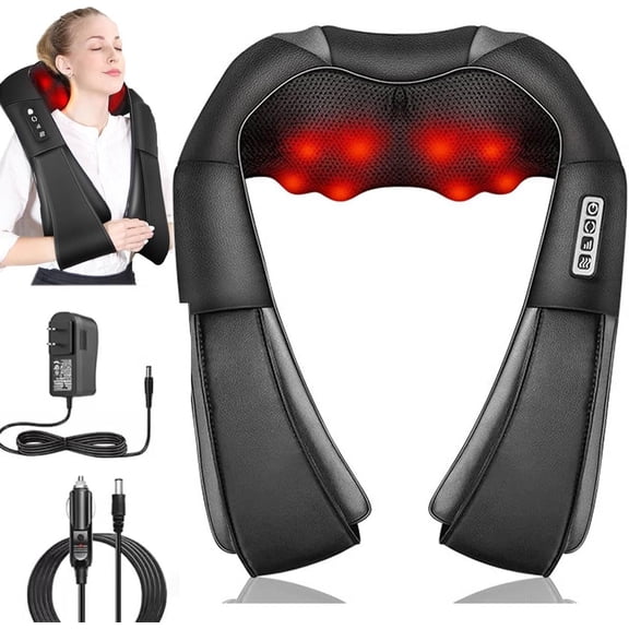 Tytno, Tytno Thermawave Pro Massager, Tytno Thermawave Neck & Shoulder Massager for Pain Relief (Black)