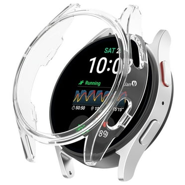 Tyuong 44Mm Protective Case For Samsung Galaxy Watch 7 Stylish Pc Hollowed Out Semi Cover Watch Case Elegant For Your Timepiece Compatible With Smartwatch