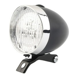 Fridja Metal Shell Classical Bicycle Headlight Super Bright Retro Vintage Bike LED Light Night Riding Front Fog Headlamp Bicycle Front Light Lamp Walmart