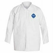 Tyvek 400 Disposable Shirt,XL,White,PK50 TY303SWHXL005000