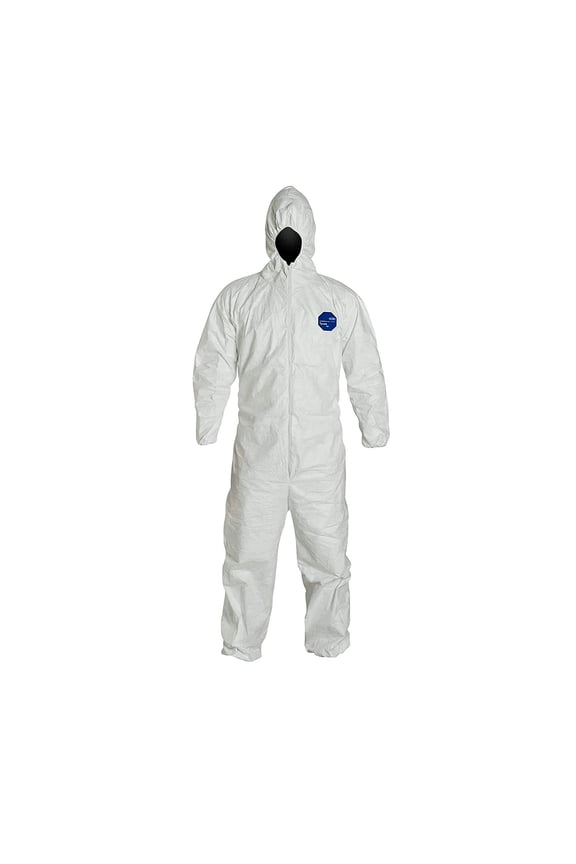 Disposable Suit, White, 3XL (Unisex)