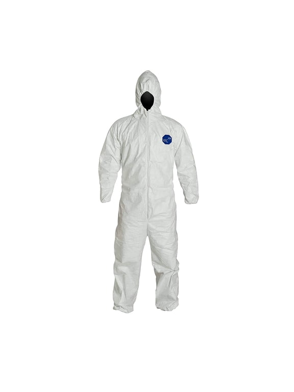 Disposable Suit, White, 3XL (Unisex)