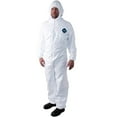 thumbnail image 1 of Tyvek Disposable Suit by Dupont with Elastic Wrists, Ankles and Hood (Extra-Large), 1 of 2