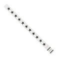 thumbnail image 1 of Tyvek® Wristbands Stars White 3/4" X 10" (500 Per/Case), 1 of 4