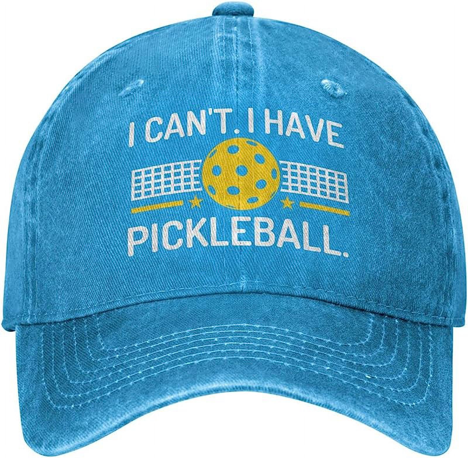 Tywonmy Pickleball Hat I Can't, I Have Pickleball Hat Men Baseball Hats ...