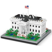 TzFioy White House Micro Brick Building Set 2300 Pieces   Landmark Model Educational Toy Gift for Kids and Adults