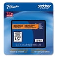 thumbnail image 1 of Tze Laminated Removable Label Tapes, 0.47" X 26.2 Ft, Black On Orange | Bundle of 5 Each, 1 of 6