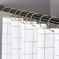 thumbnail image 1 of Tzgsonp 24 Pack Shower Curtain Rings, Rustproof Decorative Shower Curtain Hooks Metal Round Shower Curtain O-Rings for Bathroom Shower Rod(Gold), 1 of 8