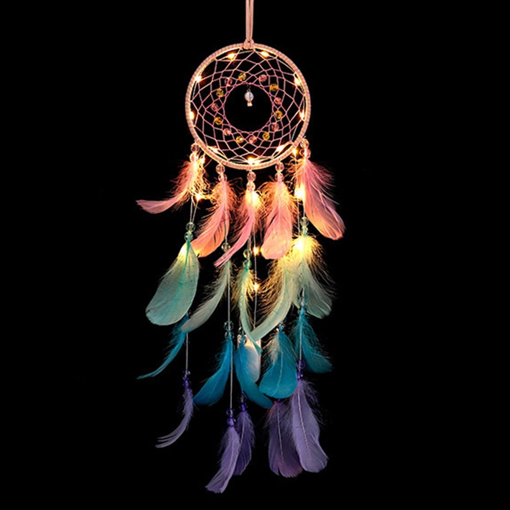 Dream catcherグッズ Dream Catcher Boys Blue Dreamcatcher Silver web 16X35cm Fair Trade