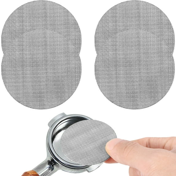 Tzgsonp 4 Pack Espresso Coffee Screen 2.1inch Coffee Filter Mesh 150渭m Stainless Steel Coffee Portafilter Mesh